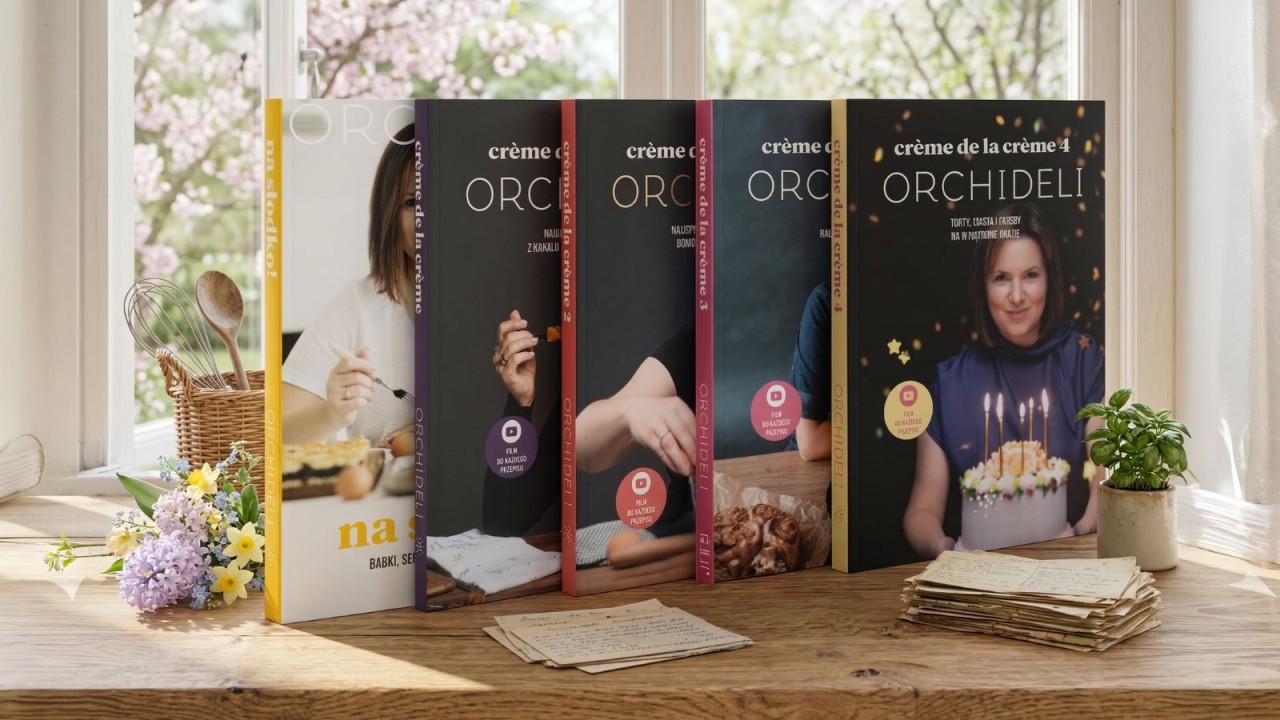 Pakiet książek Orchideli w promocji